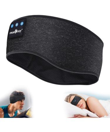 Musicozy Bluetooth 5.2 Sleep Headphones 3D Sleep Mask Sports Headband Pack of 2 - Buy Online on GoSupps.com