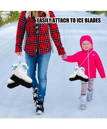 4-Piece Ice Skating and Hockey Skates - Premium Run-Up Shoes for Optimal Performance | International Shipping Available - Buy Online on GoSupps.com