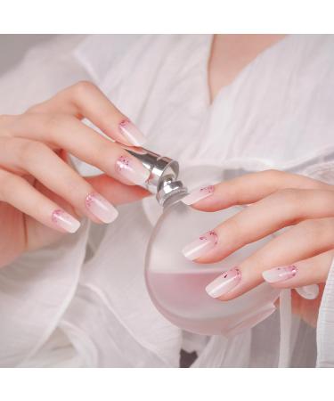 DANNI & TONI Glitter Cascade Nail Wraps - 28 Salon-Quality Gel Stickers Set - Buy Online on GoSupps.com