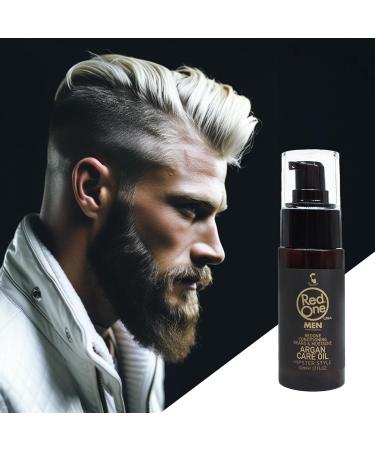 Redone Bart l Men Argan Oil 50ml - Conditioning Beard & Mustache Care - Hipster Style - Healthy Growth & Masculine Fragrance - Barbershop Quality Styling - Buy Online on GoSupps.com