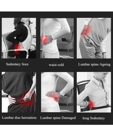 Buy Ergonomic Lumbar Support Lower Back Brace - Lightweight Waist Support Belt for Men & Women | Relieve Pain & Improve Posture | Black Small - Buy Online on GoSupps.com
