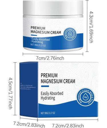  G n rique Sleeping Magnesium Cream 90g Body Moisturizer Lavender Infused Relaxation Formula Soothing Hydration Deep Sleep Support Cream for Neck Shoulders Legs Night Time - Buy Online on GoSupps.com