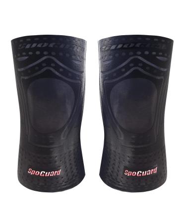 Non Slip Knee Compression Sleeve for Men and Women - Seamless, Multi-Layer Silicone Design for Comfort and Performance - Size Large - Buy Online on GoSupps.com