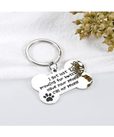 Personalized Funny Gifts for Cat and Dog Lovers - Stainless Steel Pet Tag for Dogs and Cats - Perfect Birthday or Christmas Gift for Son, Daughter, or Bestie - Buy Online on GoSupps.com
