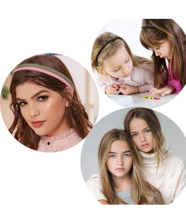 12x8mm Thin Rubber Hair Bands for Girls & Women - Durable Hair Ties with Teeth for Children & Teenagers - Buy Online on GoSupps.com