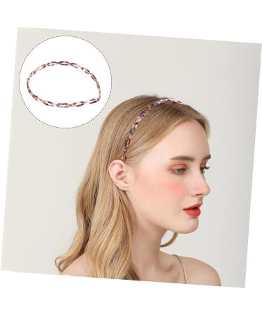 Beatifufu Tortoiseshell Headband Head Bands for Womens Hair Womens Headbands Fashion Headbands Ladies Headbands Unisex Wavy Headband Non-slip Headband Hair Combs for Non- Wavy Acetate Sheet - Buy Online on GoSupps.com