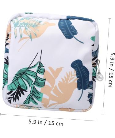 Goohochy 4-Piece Menstrual & Diaper Bag Set | High Capacity Cotton Storage for Women's Bandages & Feminine Products - Buy Online on GoSupps.com