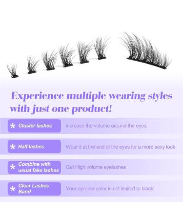 Newcally Natural Cat Eye Half False Eyelashes - 5 Pairs B05 - Buy Online on GoSupps.com