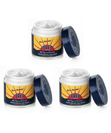 PREP: Derma Protective Cream Paraben Free 2.53 Fluid Ounce (75ml) Jar (Pack of 3) Italian Import