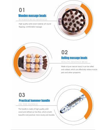 Guanyumeixin Hand Massager - Multi-Functional Relief for Lower Back Neck Foot Legs & Shoulders - Soothe Sore Muscles & Stiffness - Buy Online on GoSupps.com