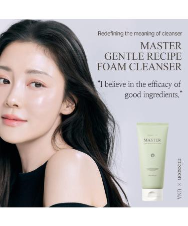 Mixsoon Master Gentle Recipe Foam Cleanser 5.07 fl oz | Mild Exfoliation for Dry, Sensitive Skin | Vegan & Cruelty-Free - Buy Online on GoSupps.com