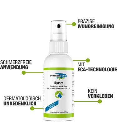 Prontocare Value Pack Wound Spray & Gel 75/20ml | Optimal Wound Care for Dogs Cats & Pets | Shop Internationally - Buy Online on GoSupps.com