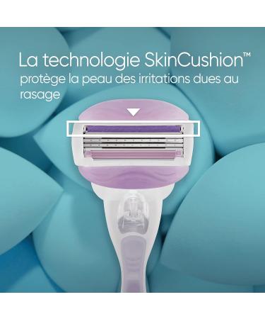 Gillette Venus Comfortglide Breeze Blade Refills X4 For Women 3 Blades - Buy Online on GoSupps.com