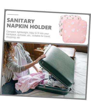 ABOOFAN 8-Piece Women's Storage Bags Set | Cosmetic Napkin & Menstrual Pad Organizers | Portable Mini Handbags & Make-Up Bags - Buy Online on GoSupps.com