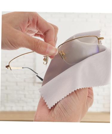 60 Pcs Premium Glasses & Screen Cleaning Cloth - Microfiber Polishing Cloth for Eyeglasses Electronics & Monitors - International Shipping Available - Buy Online on GoSupps.com