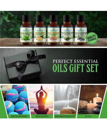 USDA Organic Black Pepper Essential Oil | 100% Pure & Undiluted | Therapeutic Grade Aromatherapy with Dropper - Buy Online on GoSupps.com