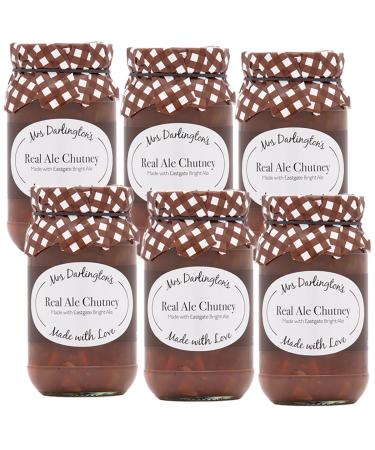 Mrs Darlington's Real Ale Chutney - 300g - Pack of 6