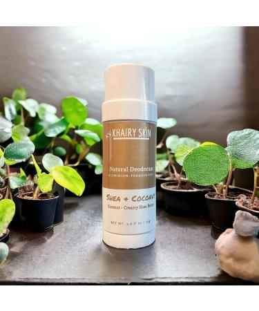 Khairy Skin Natural Deodorant with Cocoa Butter & Moroccan Argan Oil - Aluminium Free (Shea & Coconut) - Buy Online on GoSupps.com