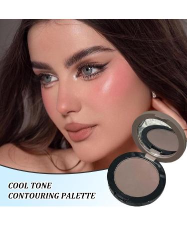  G n rique Makeup Contour Palette Cool Tone Pressed Powder Set Adorable Matte Nose Shadow Lightweight Bronzer for Pale Light Skin Smooth Blendable Face Contouring and Highlighting Makeup - Buy Online on GoSupps.com