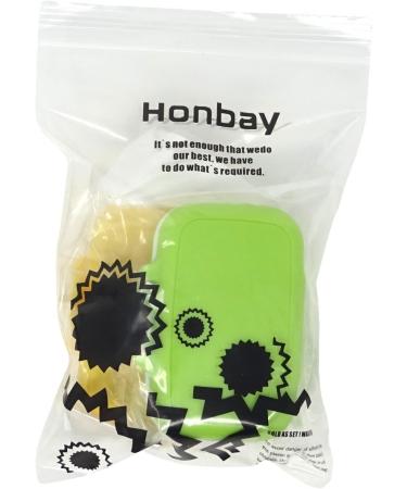 Honbay 2PCS Vitamin Organizer Box - Portable Pill Case with 3 Removable Compartments for Travel & Daily Use - Ideal for Vitamins & Medications - Buy Online on GoSupps.com
