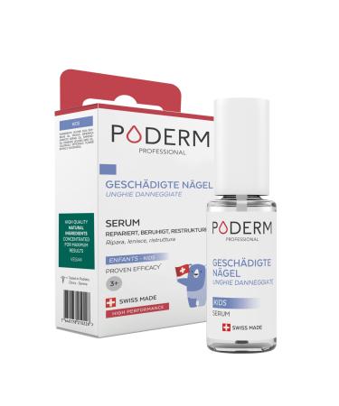 Poderm - intensive nail care for children & babies - repairs builds up and calms - for healthy nails in adults - children from 3 months - recommended by experts - manufactured in Switzerland