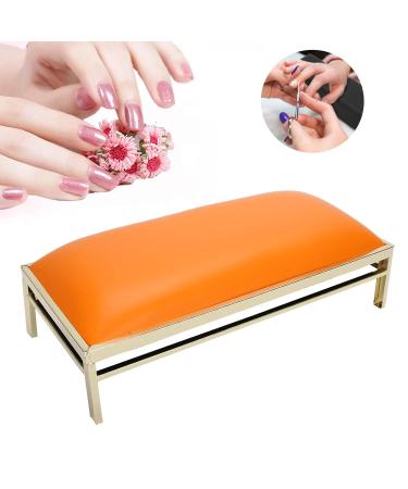Hand Cushion for Manicure - Removable Nail Art Pillow with Metal Frame | Waterproof PU Leather Arm Holder Pad for Beauty Salons - Buy Online on GoSupps.com