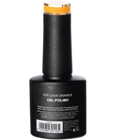 THE EDGE Gel Nail Polish 8ml - The Lava Orange - UV/LED Manicure/Pedicure for Salon & Home Use Highly Pigmented/Long Lasting/2-Coat Coverage - Buy Online on GoSupps.com