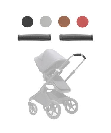 High-Quality Babydome Handlebar Covers for Bugaboo Fox 1.2.3 & DragonFly - Durable Black Synthetic Leather | International Shipping - Buy Online on GoSupps.com