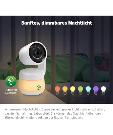 Buy Leapfrog LF925HD Baby Phone - 720p HD Video Monitor with App Swiveling Camera and Sensors - International Shipping Available - Buy Online on GoSupps.com