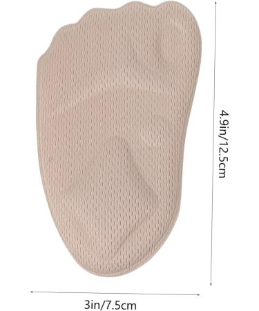 FRCOLOR 3 Pairs Half Size High Heel Inserts & Metatarsal Pads - Non-Slip & Breathable Insoles for Men's Shoes - Buy Online on GoSupps.com