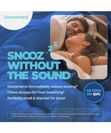 Silent SNOOZ Nasal Dilator Anti Snore Device - Reusable Nose Vent for Snoring Relief - Buy Online on GoSupps.com