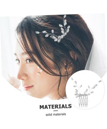 Mikinona Small Side Comb Bride Hair Side Comb Wedding Hair Side Comb Wedding Bride Hair Comb Bridal Hair Comb Bridal Rhinestone Hair Comb Rhinestones Zinc Alloy Grab The Drill - Buy Online on GoSupps.com