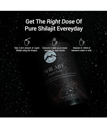 Everest Himalayan Shilajit Liquid Drops | Fast Absorption | 75%+ Fulvic Acid | Easy Dosing | Shilajit Nepal Origin | Natural Energy | 50 ml - Buy Online on GoSupps.com