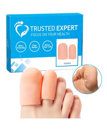 Washable Soft Silicone Toe Protector for Blisters & Toenails Loss - Skin-Friendly & Flexible - Buy Online on GoSupps.com
