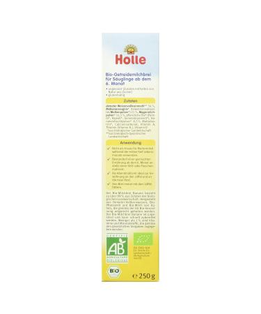Holle Organic Milk Porridge with Banana - 250g | Best International Shipping - Buy Online on GoSupps.com