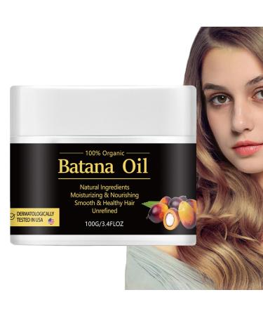 100g Raw Batanas Oil for Hair Growth Natural Batanas Oil Batanas Oil Hair Growth Oil Nourishing & Moisturizing Hair Oil for Repairing Damage and Enhances Hair Thickness