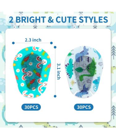 Shop Andicage 60 Disposable Children's Eye Flaps - Cartoon Fleece Eye Pads for Toddler Amblyopia & Lazy Eyes - International Shipping Available - Buy Online on GoSupps.com