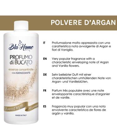 BLU HOME Laundry Perfume Concentrated - Argan Powder 500 ml | Enhance Your Laundry with Premium Fragrance - Buy Online on GoSupps.com