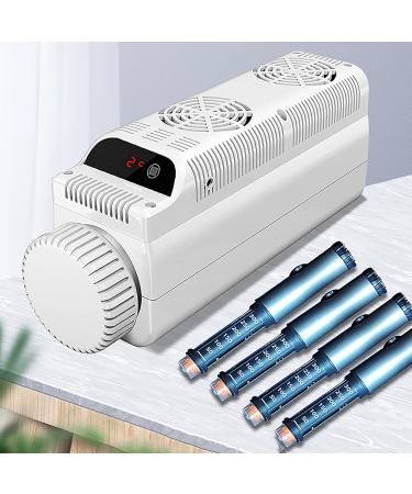 ZZBB Insulin Cooler Mini Portable Insulin Cooler Box Medicine Refrigerated Box Small Refrigerator Car Refrigerator Mini Cold Boxes - Buy Online on GoSupps.com
