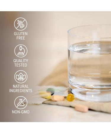 Complete Essentials Daily Pack for Women - Balanced Micronutrients for Optimal Women's Health & Performance - Antioxidants to Fight Oxidative Stress - Convenient Individual Packs - 30-Day Supply - Buy Online on GoSupps.com