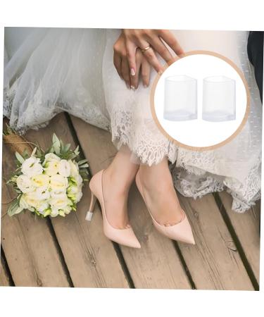 CALLARON 10 Pairs High Heel Protectors Stiletto Heel Tips Replacement & Clear Heel Stoppers for Grass Ideal for Dancing & Shoe Repair - Buy Online on GoSupps.com