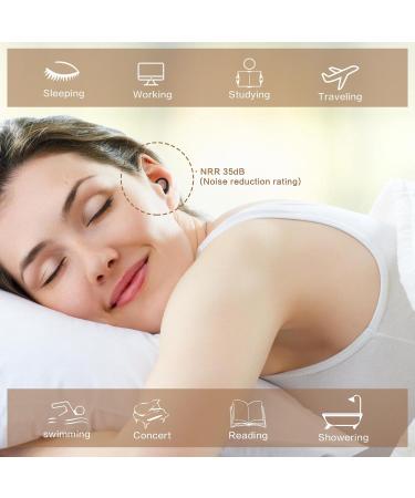 Vetikin Reusable Ear Plugs - Noise Cancelling for Sleeping Concerts & Swimming | Soft Silicone with 6 Ear Tips (S/M/L) - Perfect Hearing Protection for Kids & Adults - Buy Online on GoSupps.com