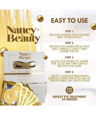 Under Eye Mask - 24K Gold Under Eye Patches to Reduce Dark Circles Puffy Eyes Under Eye Bags and Wrinkles - Improve R&R and Self Care with Gel Under Eye Patches - Vegan Cruelty-Free (20 Pairs) - Buy Online on GoSupps.com