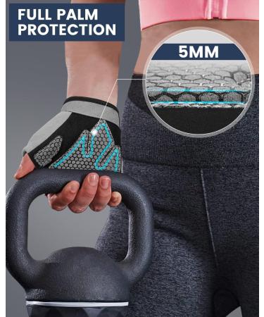 SKDK Vegeraw Fitness Gloves - Premium Training Gloves for Men & Women | Gym Bodybuilding Cycling Strength Training - Black M - Buy Online on GoSupps.com
