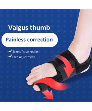 Entatial Bunion Corrector - 1pc Transpiration Hallux Valgus Corrector | Black SBR Foot Support for Comfort & Correction - Buy Online on GoSupps.com