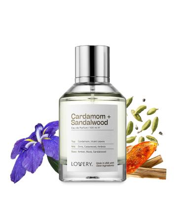 Valentine LOVERY Cardamom Sandalwood Perfume for Women & Men Inspired by L.LB O Fragrance S.antal 33 Eau de Parfum Long Lasting Perfumes Vegan Clean Natural Unisex Perfume Spray Gifts for Mom USA Clean Cardamom Sandalwood - Buy Online on GoSupps.com