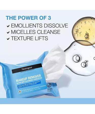 Buy Makeup Remover & Night Calming Cleansing Towelettes (25 ct. 5 pk.) - Gentle Effective & Ideal for Sensitive Skin | Free International Shipping - Buy Online on GoSupps.com