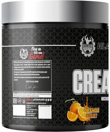 Dexter Jackson Black Series Creatine HCL 1500mg | 300g - 150 Servings Orange Blast - Best Creatine for Muscle Growth & Performance - Buy Online on GoSupps.com