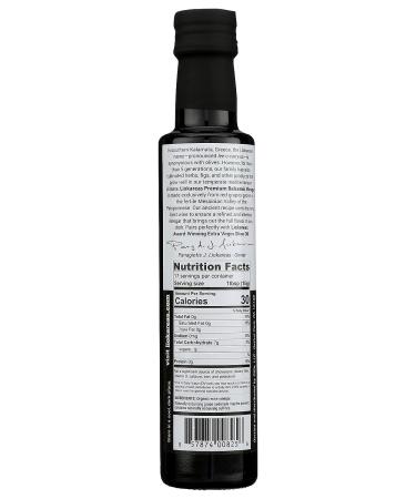 Organic Greek Balsamic Vinegar - Non-GMO, Gluten-Free, Paleo, Gourmet Quality - Thick, Rich, Classic Barrel-Aged with No Added Sugars - Buy Online on GoSupps.com