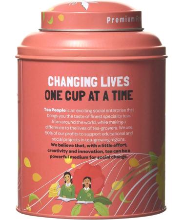 Tea People Blood Orange Loose Tea in Tin Caddy - 125g (Pack of 1) - Buy Online on GoSupps.com